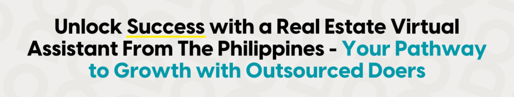 real estate virtual assistant philippines