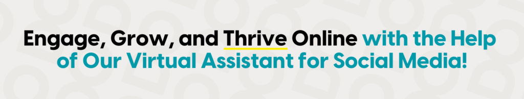 virtual assistant for social media