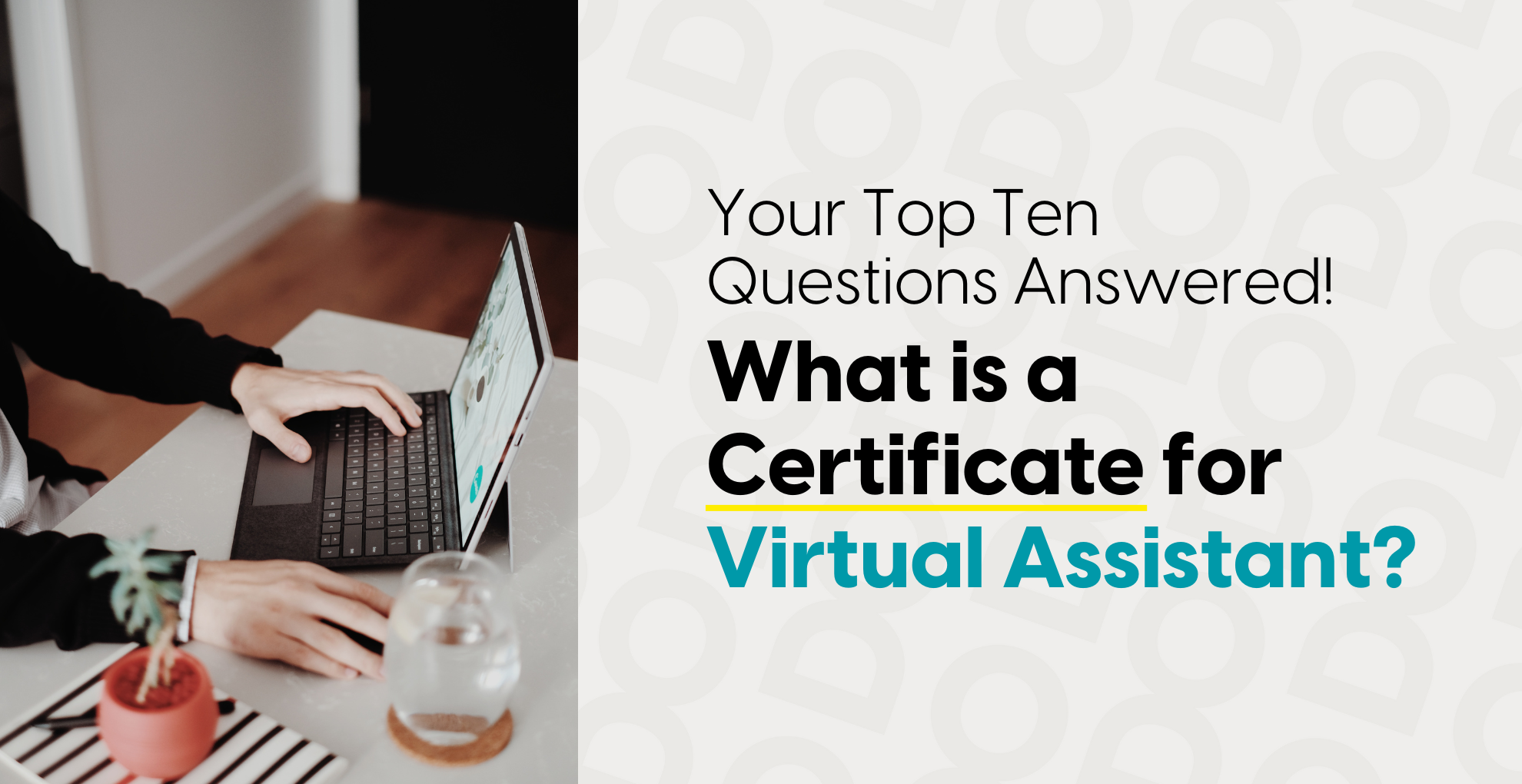 certificate for virtual assistant