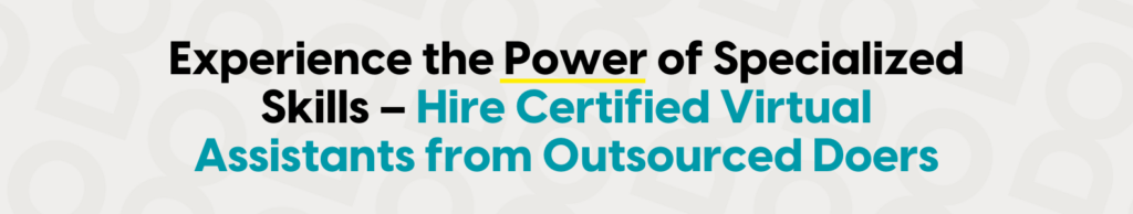 certificate for virtual assistant